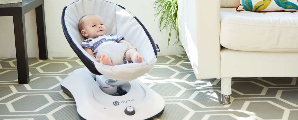 Baby rocker belly clearance down