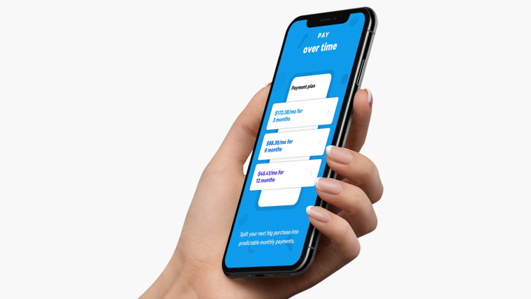 Affirm app in action