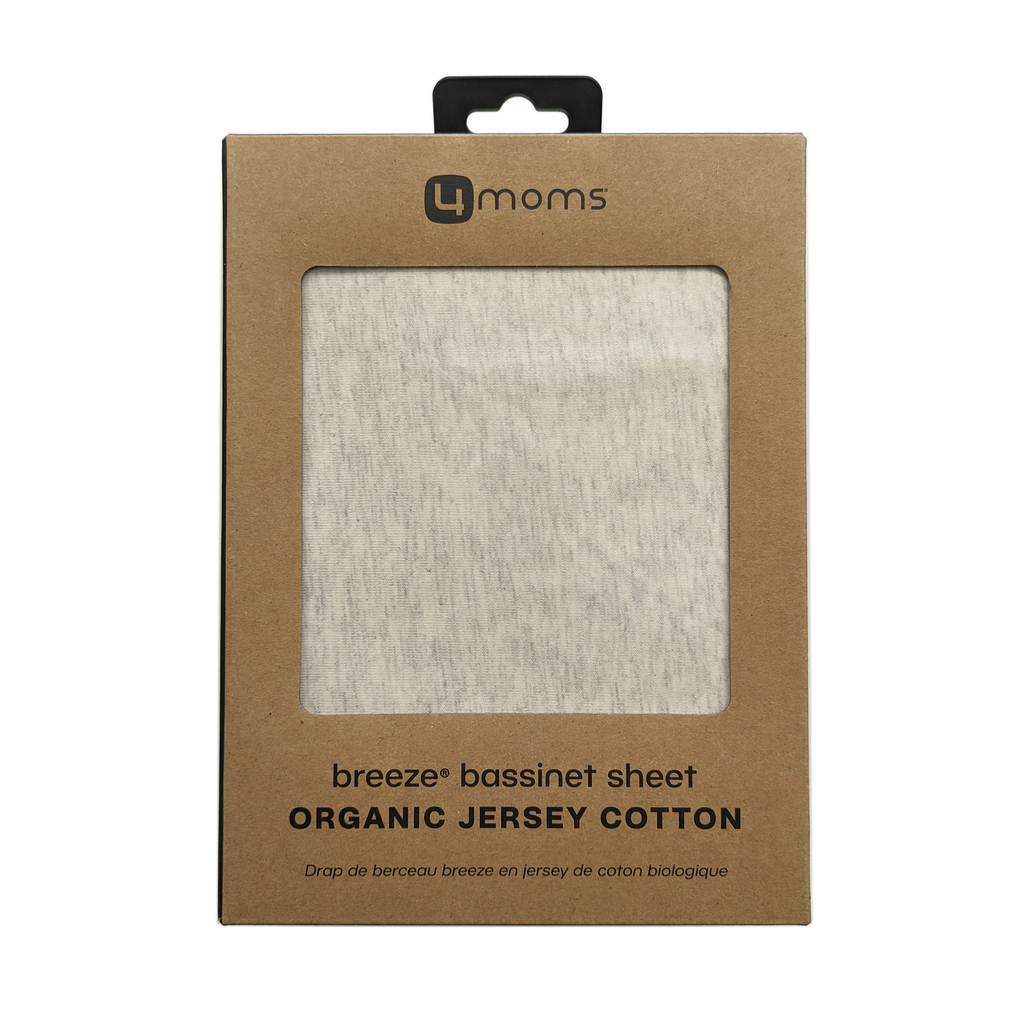breeze bassinet organic jersey cotton sheet 4moms