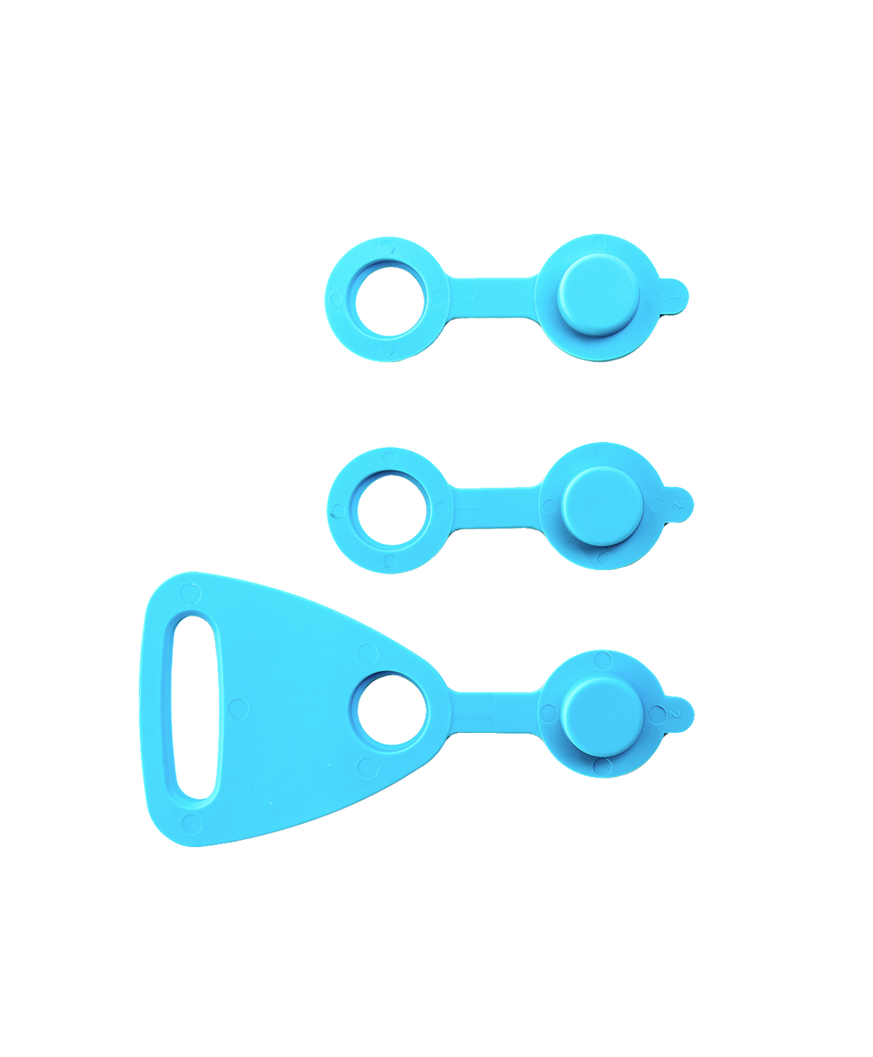 cleanwater tub drain plugs (set of 3)