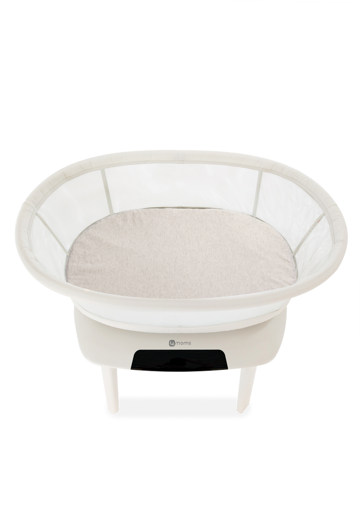 mamaRoo sleep bassinet organic jersey cotton sheet 4moms
