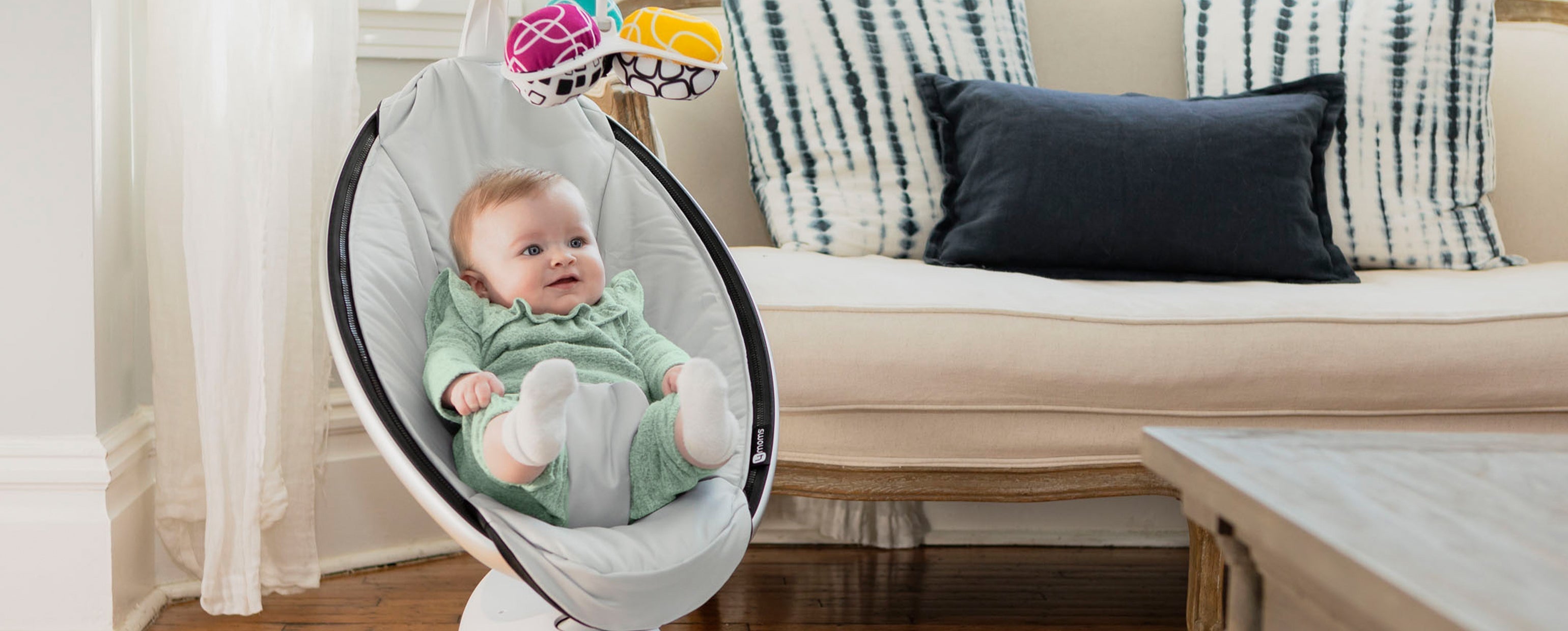 Quiet deals baby swing
