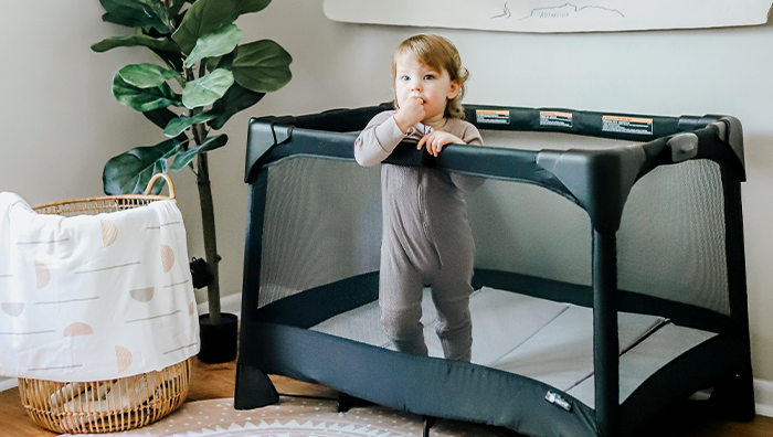 Pack n top play hammock