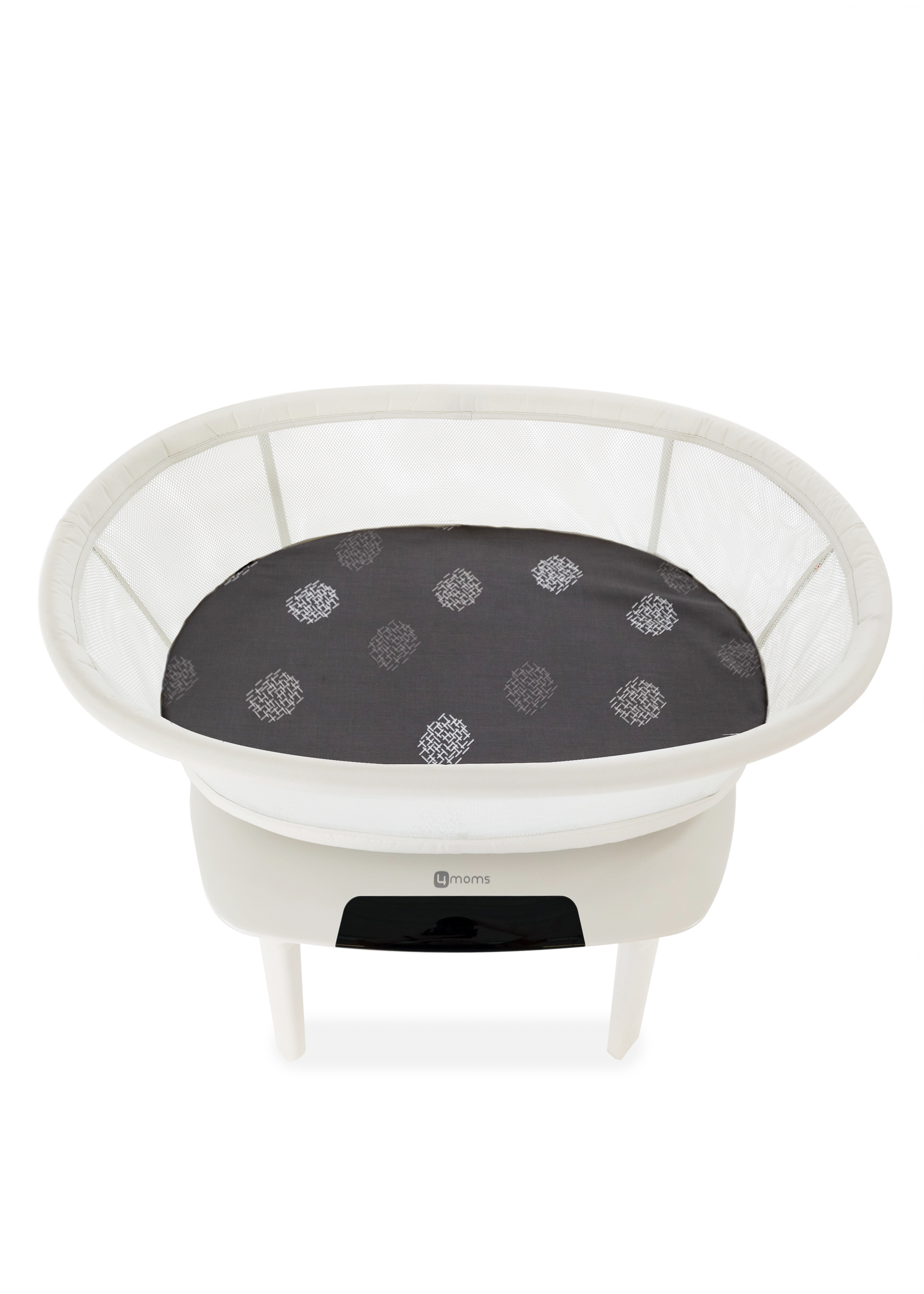 Grey & White Bassinet Sheet Grey & White Bassinet Sheet
